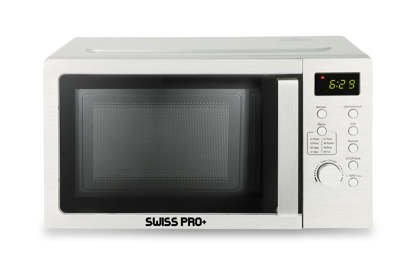 Combi Microwave -Digital Screen -  1100W - Silver - SP-MIC1100.DG