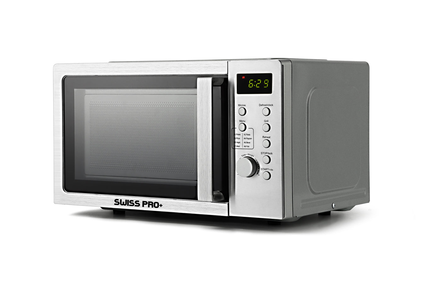 Combi Microwave -Digital Screen -  1100W - Silver - SP-MIC1100.DG