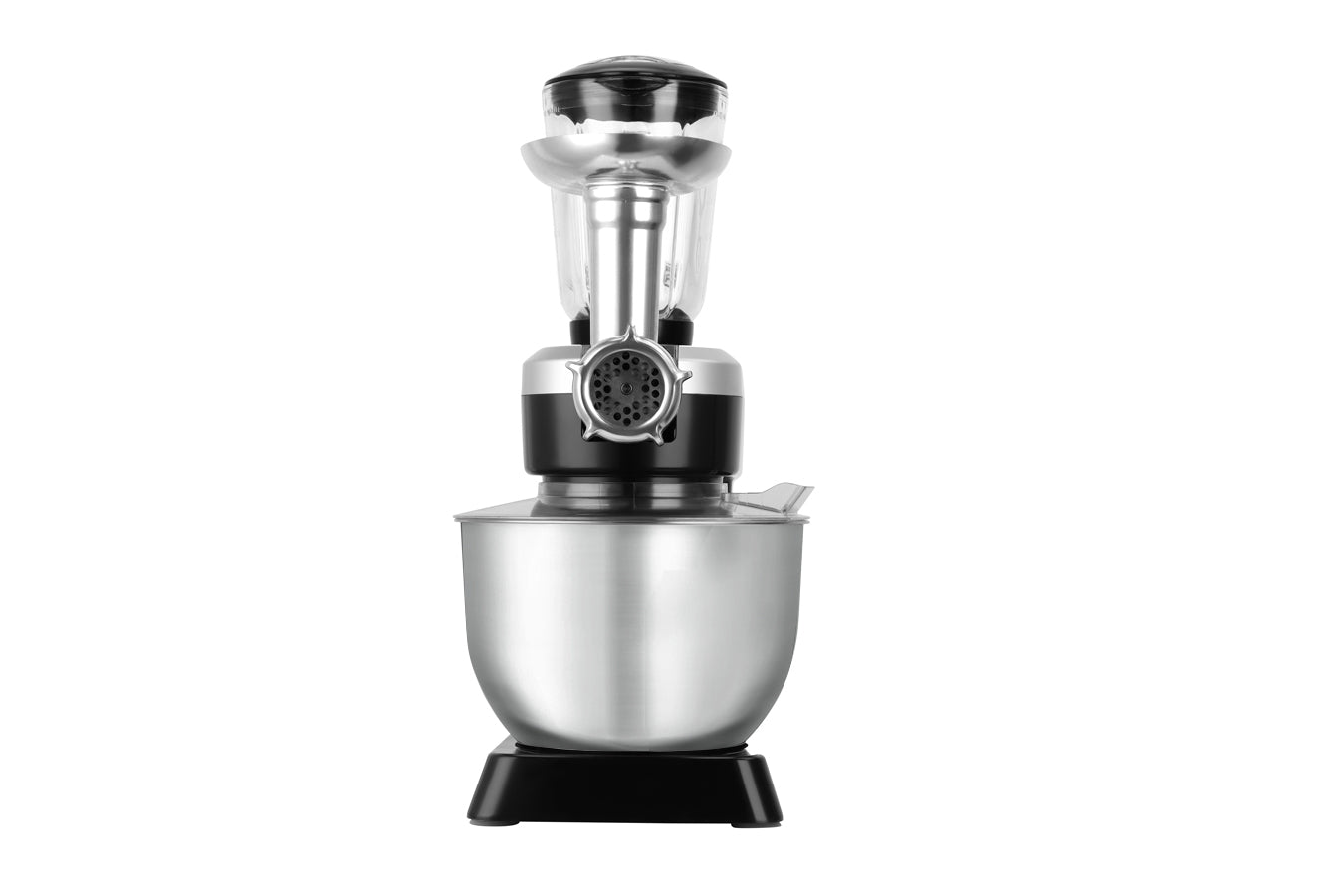 Food Processor 6.3L 1500W  - Powerful 3-in-1 - Blender, Meat Grinder, Mix  -  Black - SP-PKM1900B