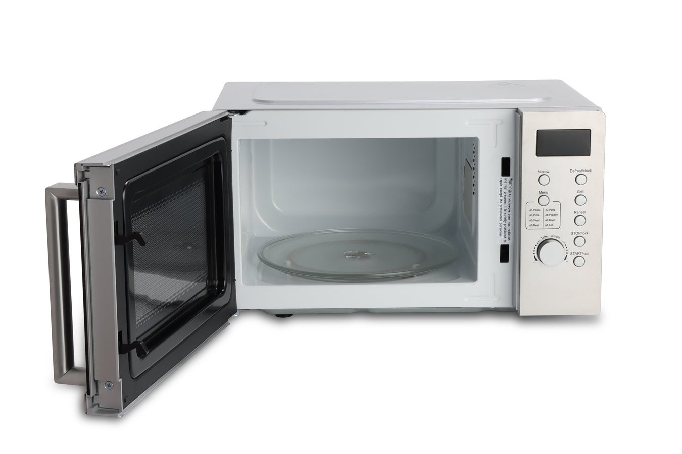 Combi Microwave -Digital Screen -  1100W - Silver - SP-MIC1100.DG