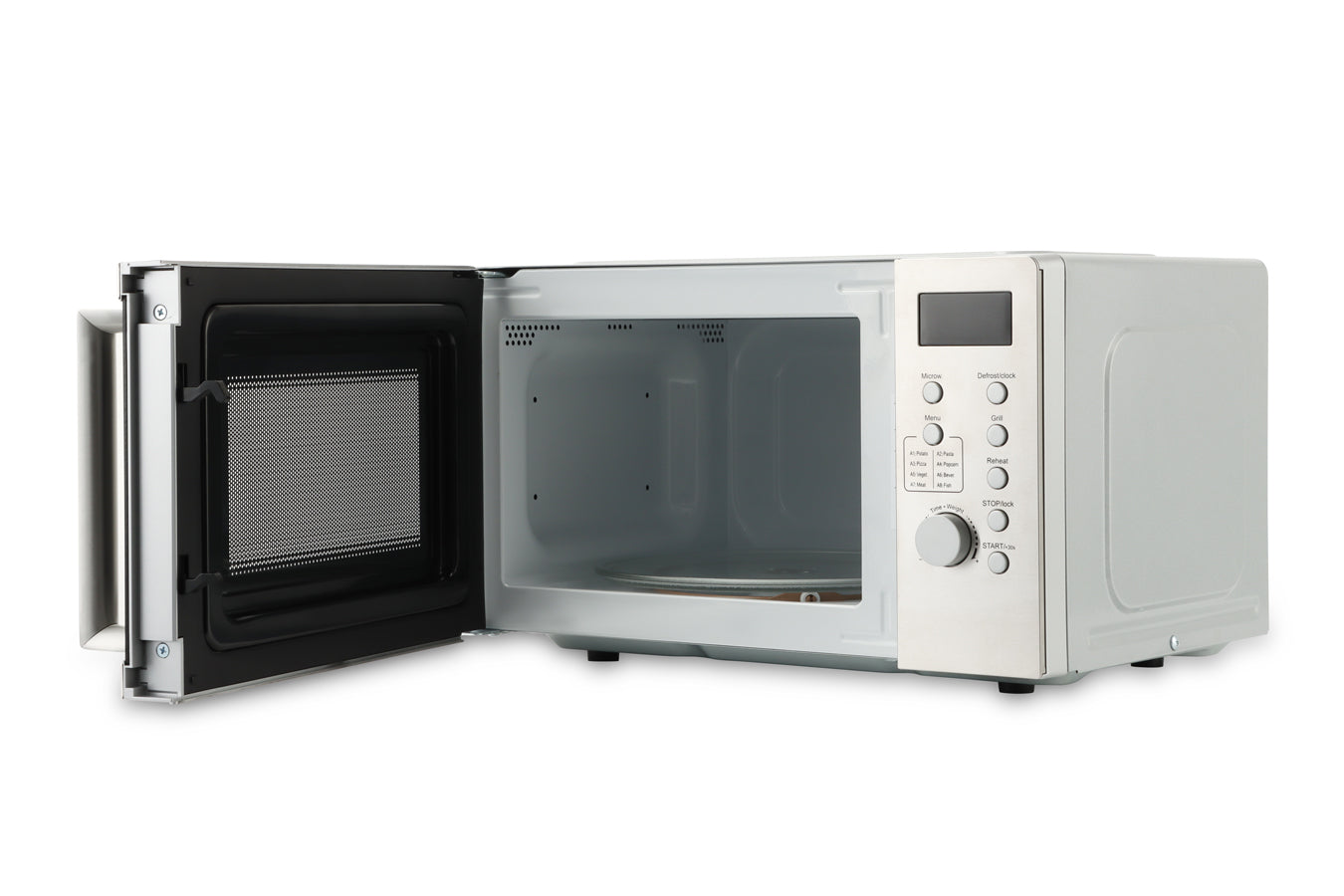 Combi Microwave -Digital Screen -  1100W - Silver - SP-MIC1100.DG