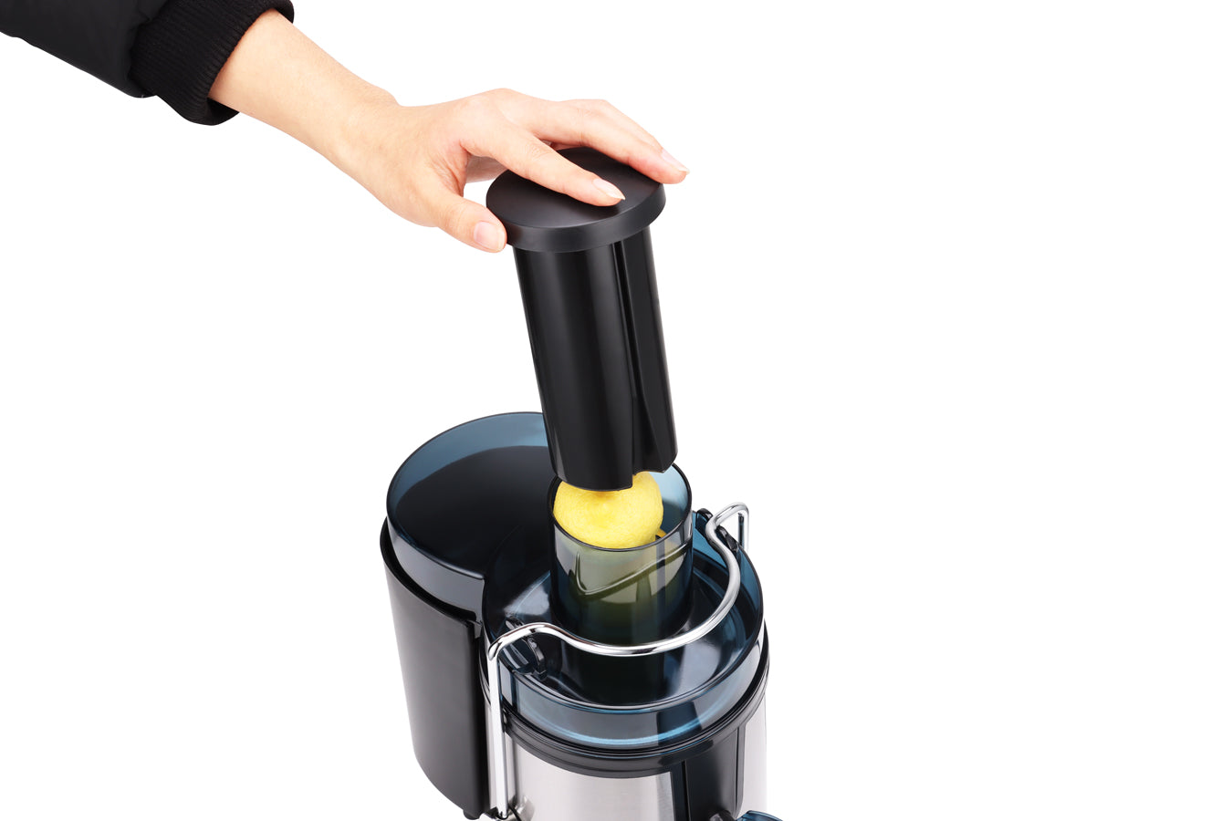 Juice Extractor - Fruits and Vegetables - Centrifuge - Stainless Steel - SP-PEJ1000- 450 W - Black - SP-PEJ1000