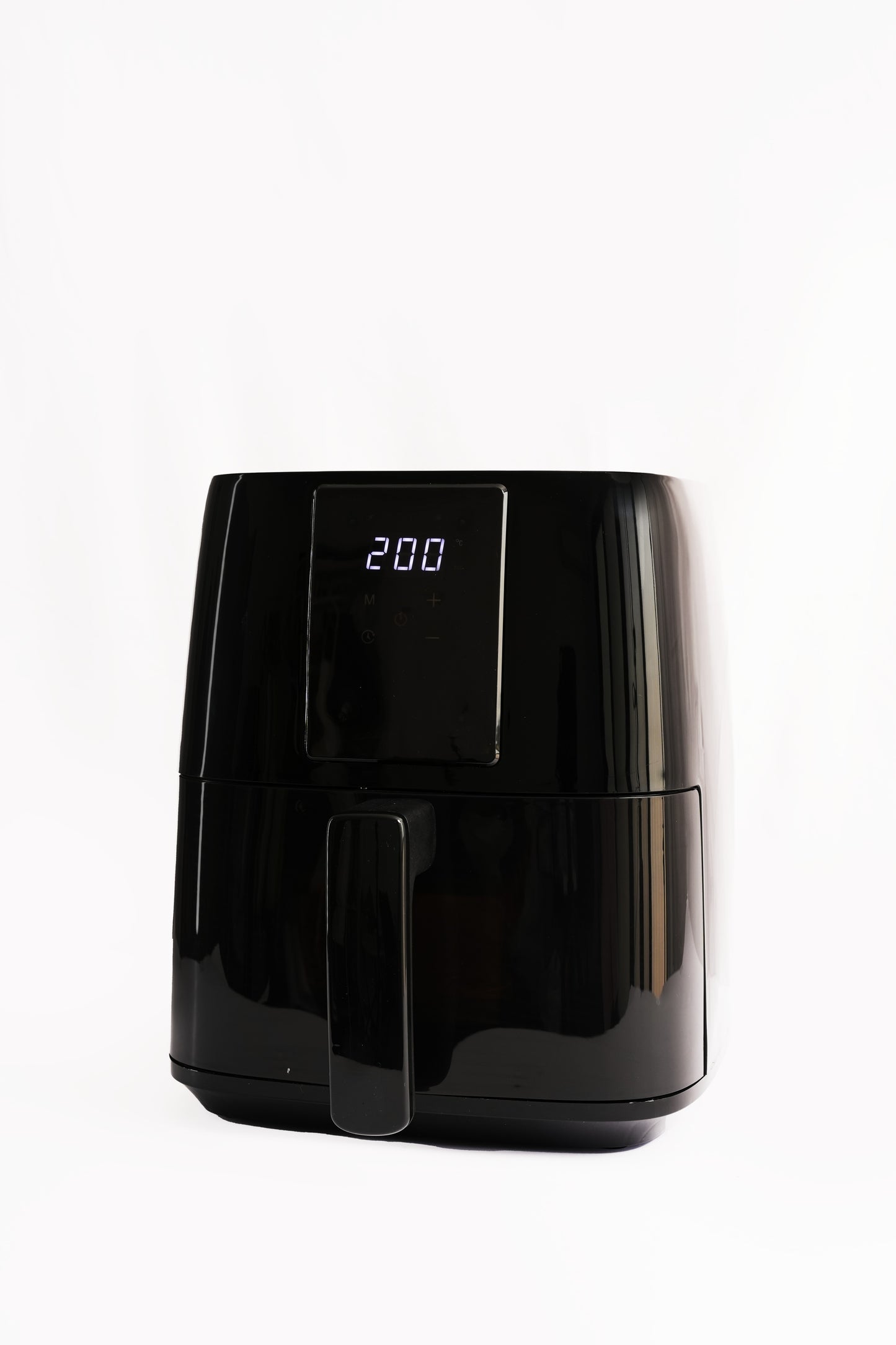 Digital Air Fryer - Stainless Steel -  See Through Window Black & Gold - 5L- 1450W  SP-AF5L.FB