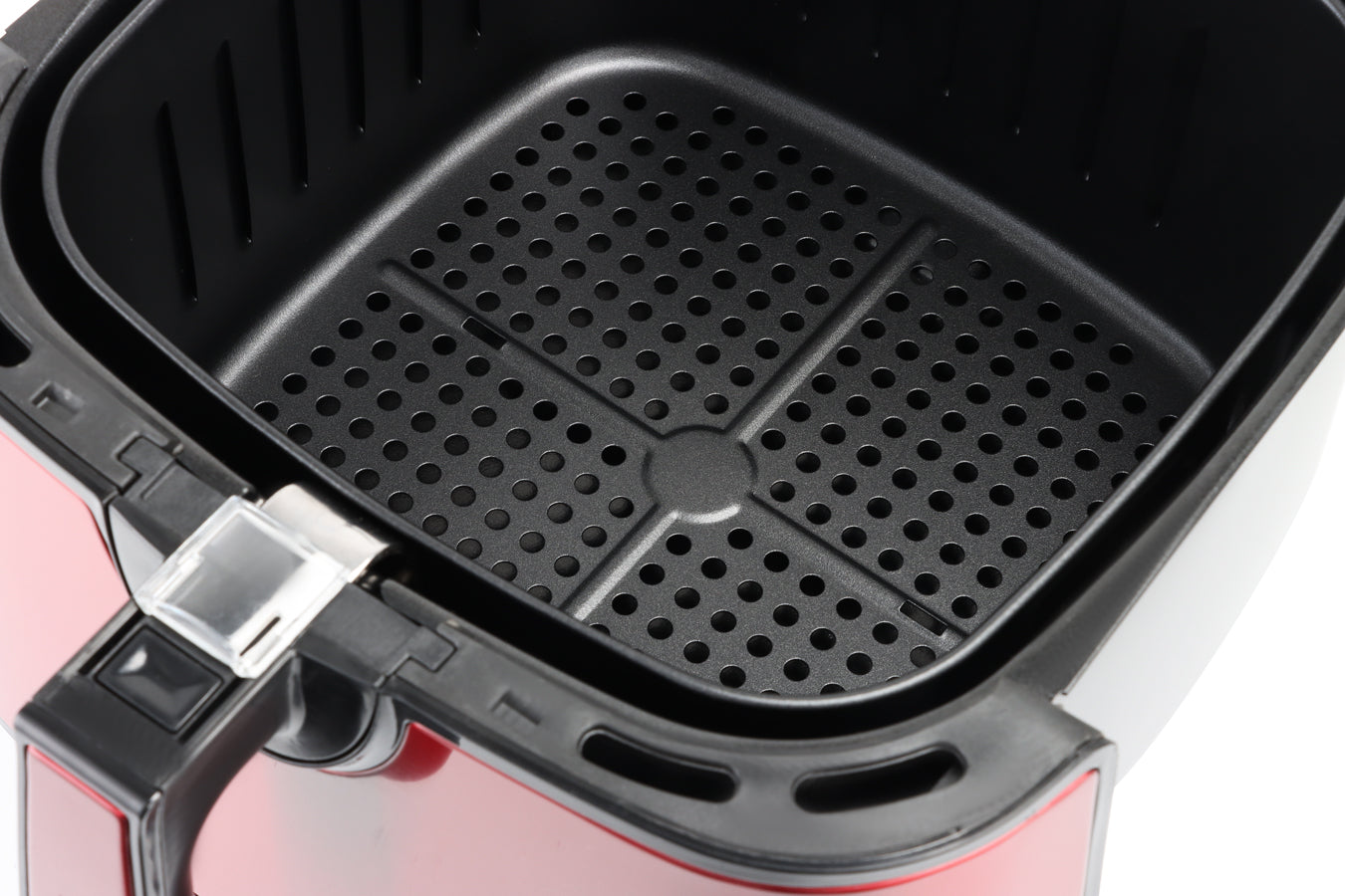 Digital Air Fryer XXL - Stainless Steel - 10 Liters  - Red - 1800W - SP-AF9.2LR