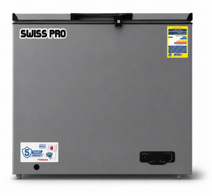 Chest Deep Freezer, Silver, 350 Liters, SPE-CF350S
