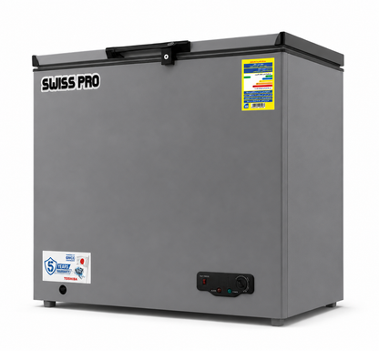 Chest Deep Freezer, Silver, 350 Liters, SPE-CF350S
