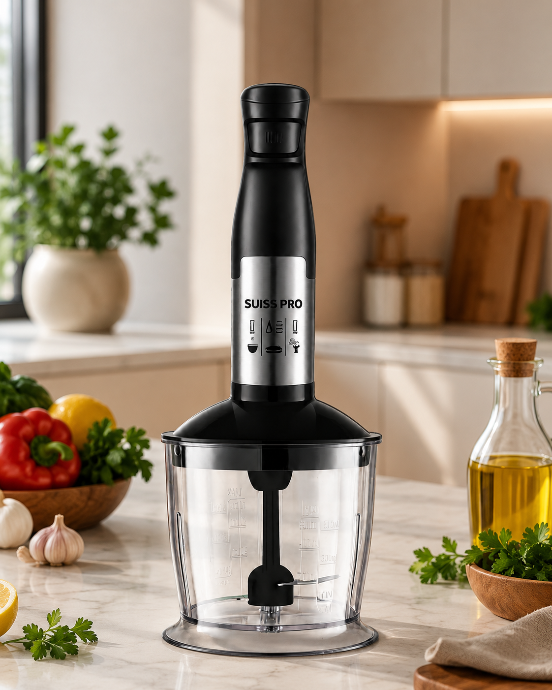 Hand Blender Group 1200W Black SPE-HG100WB