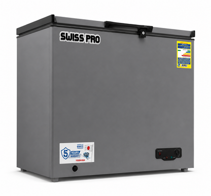 Chest Deep Freezer, Silver, 350 Liters, SPE-CF350S
