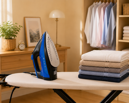 Ceramic Steam Iron 2800W - Blue/Black SPE-SI2800BB