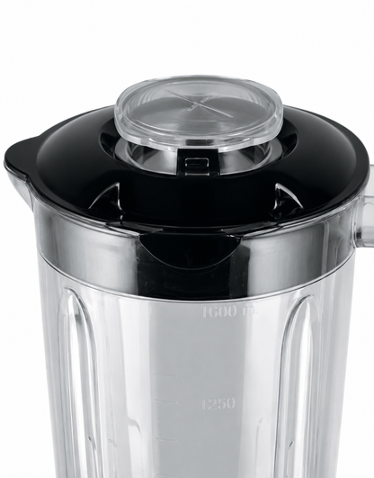 Blender + 2 grinder - 600W -1.6L - 2 Speeds - Black SPE-BL600WB