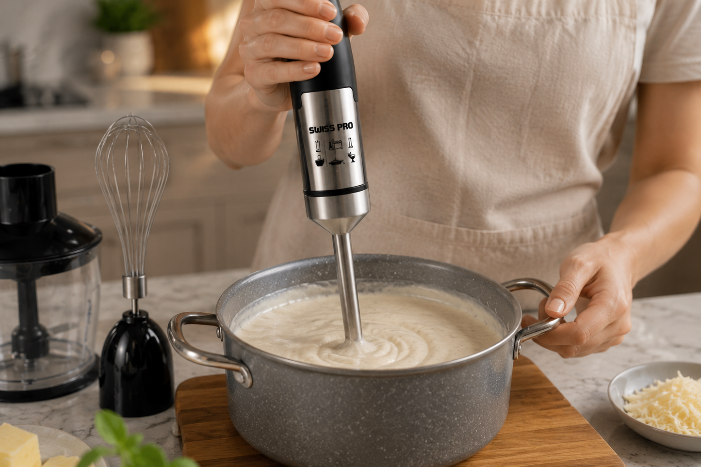 Hand Blender Group 1200W Black SPE-HG100WB