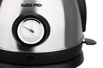 Retro Kettle 1.8L - 2200W - Silver - SP-WK2200BS