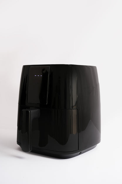 Digital Air Fryer - Stainless Steel -  See Through Window Black & Gold - 5L- 1450W  SP-AF5L.FB