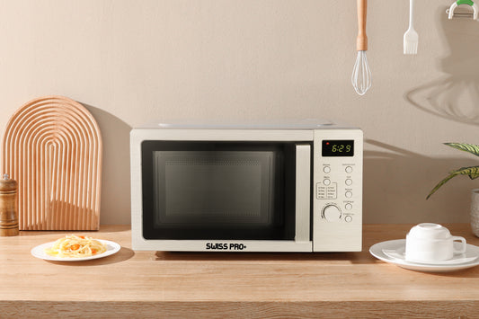 Combi Microwave -Digital Screen -  1100W - Silver - SP-MIC1100.DG