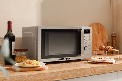 Combi Microwave -Digital Screen -  1100W - Silver - SP-MIC1100.DG