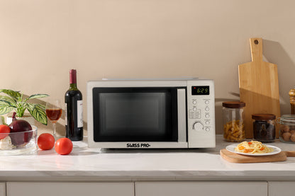 Combi Microwave -Digital Screen -  1100W - Silver - SP-MIC1100.DG