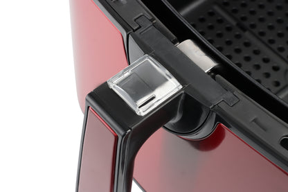 Digital Air Fryer XXL - Stainless Steel - 10 Liters  - Red - 1800W - SP-AF9.2LR