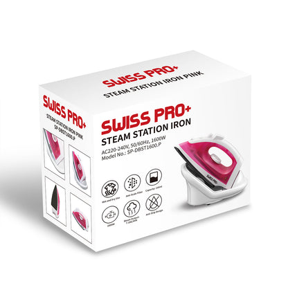 Steam Station Iron 1600 W - Pink - SP-DBST1600.P