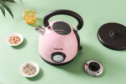 Retro Kettle 1.8L - 2200W - Pink - SP-WK2200BP