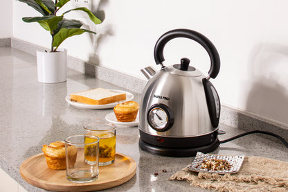 Retro Kettle 1.8L - 2200W - Silver - SP-WK2200BS