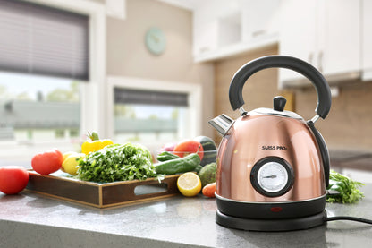 Retro Kettle 1.8L - 2200W - Caramel - SP-WK2200BC