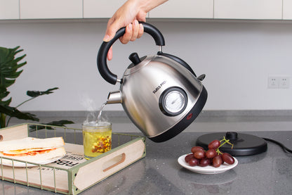 Retro Kettle 1.8L - 2200W - Silver - SP-WK2200BS