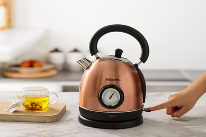 Retro Kettle 1.8L - 2200W - Caramel - SP-WK2200BC