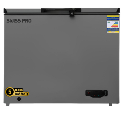 Chest Deep Freezer, Silver, 350 Liters, SPE-CF350S