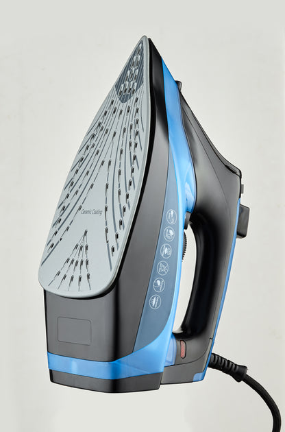 Ceramic Steam Iron 2800W - Blue/Black SPE-SI2800BB