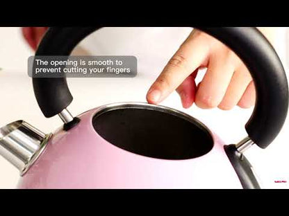 Retro Kettle 1.8L - 2200W - Pink - SP-WK2200BP